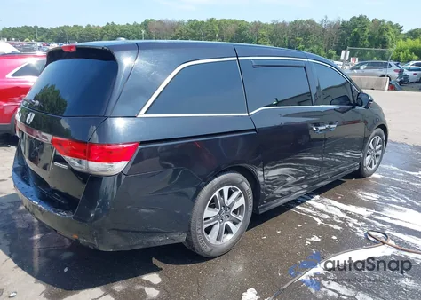 2014 Honda Odyssey Touring/Touring Elite из США, поврежденный, VIN 5FNRL5H93EB008620